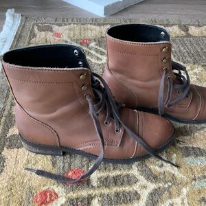 Thursday Boot Company Brown Leather Captain Boots